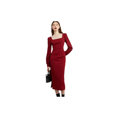 DPLAY Long-Sleeved Dresses Women's