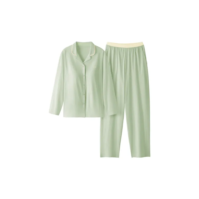 Bananain Red Plan Series Pajama Set Unisex-14