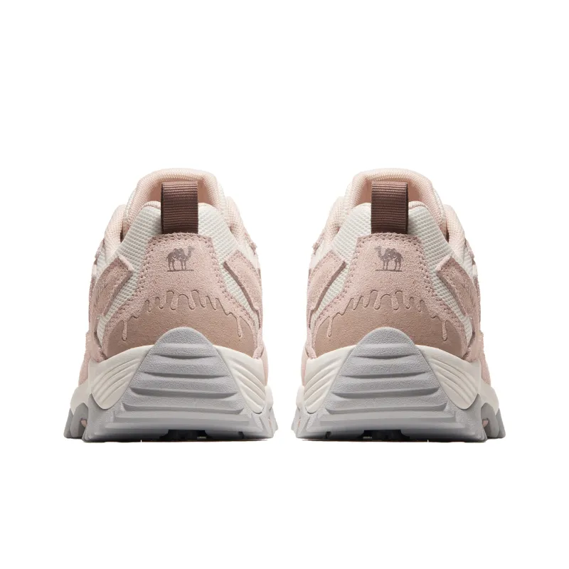 CAMEL Kunlun Mountain 2.0 Grip Cushioning Low Top Outdoor Shoes Women's White Pink Brown-4