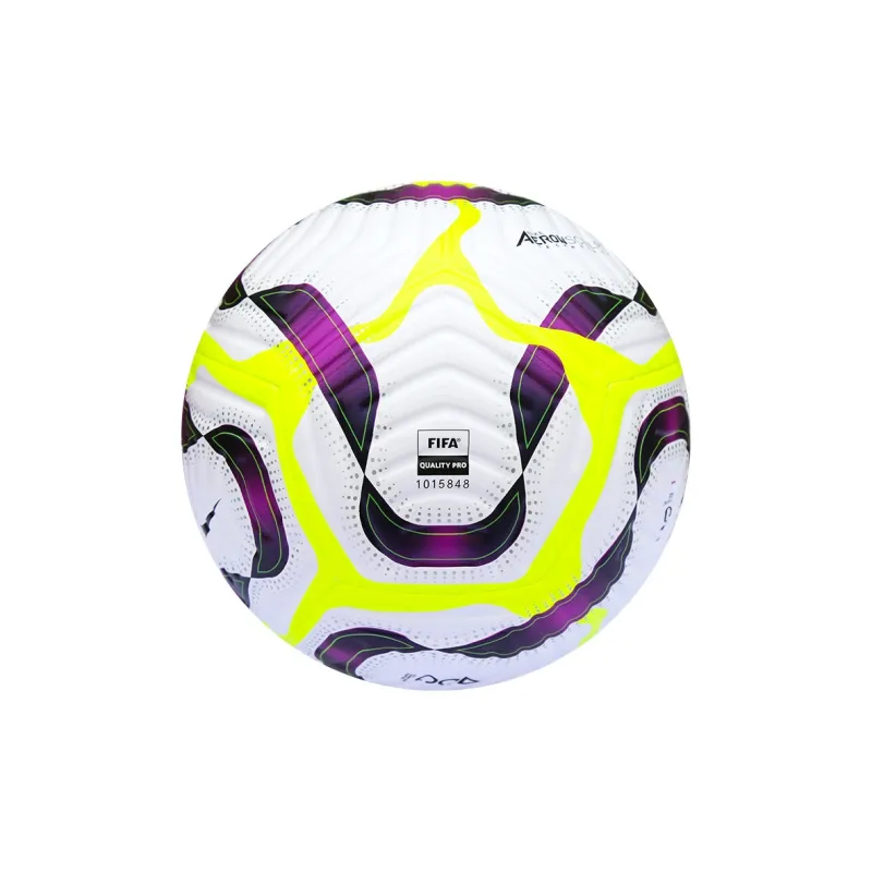Nike Size 5 Soccer Synthetic Leather Seamless Thermal bonding Unisex White Yellow-2