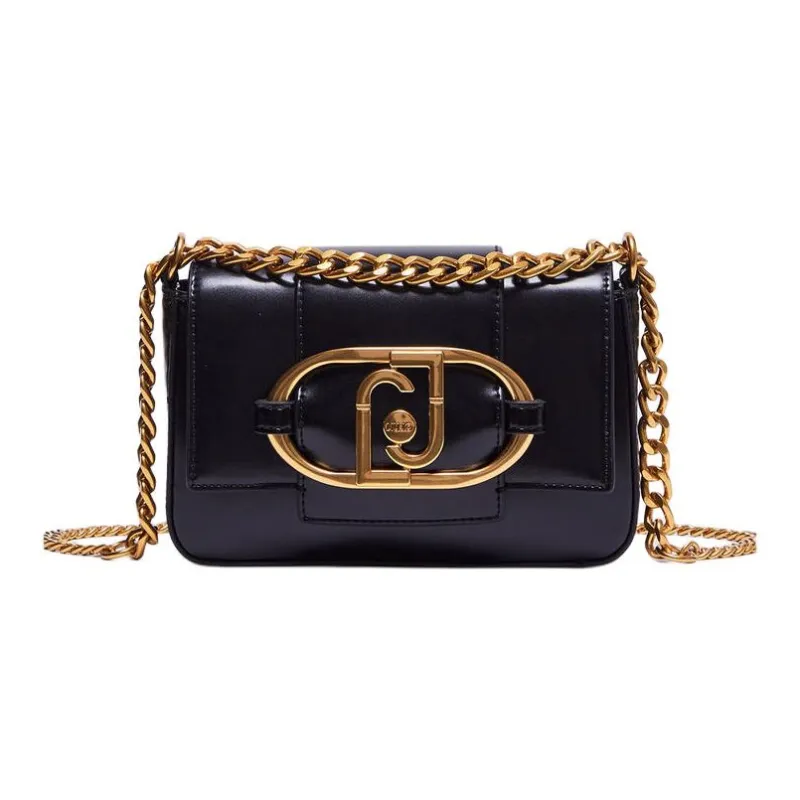LIU·JO Polyurethane Crossbody Bag, Shoulder Bag Women's Black-0