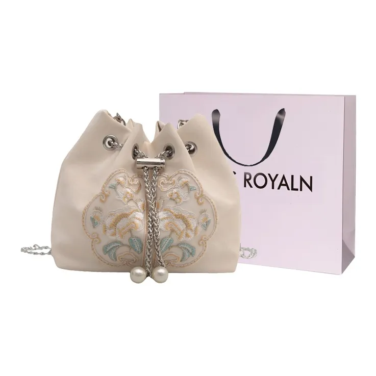 LOUIS ROYALN Pu Shoulder Bag Crossbody Bag Regular Women's Black/White/Silver/Pink-0