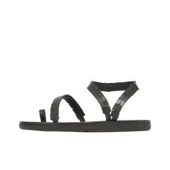 ANCIENT GREEK SANDALS Apsida Strap Sandals Women's Black