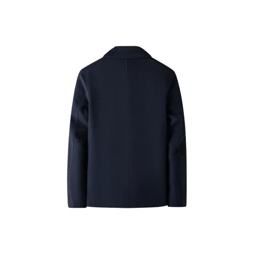 FORTEI Jackets Coats Men's Blue Plaid
