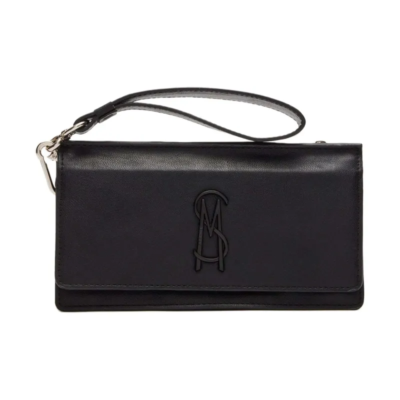 STEVE MADDEN Synthetic Material Clutches Wallets Women's Black-0