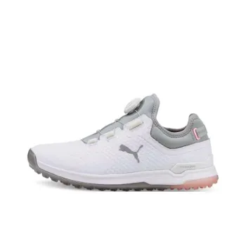 PUMA Shock Absorbers With Slip Resistant Features Low Top Golf Shoes Women's White