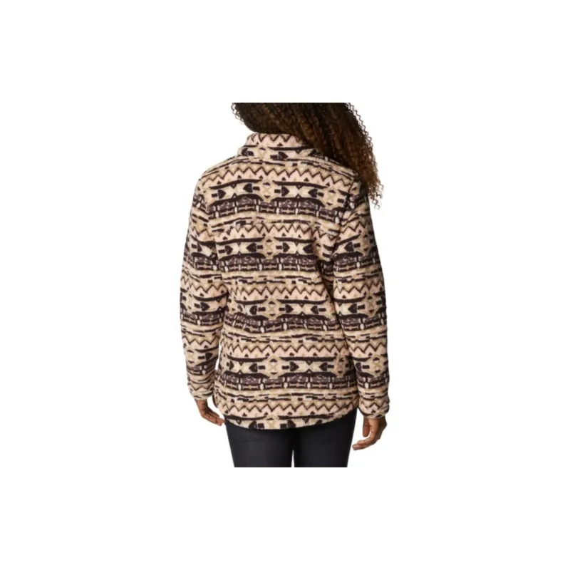 Columbia WOMEN'S WEST BEND FULL ZIP Velvet-feel Coat Women's Brown-1