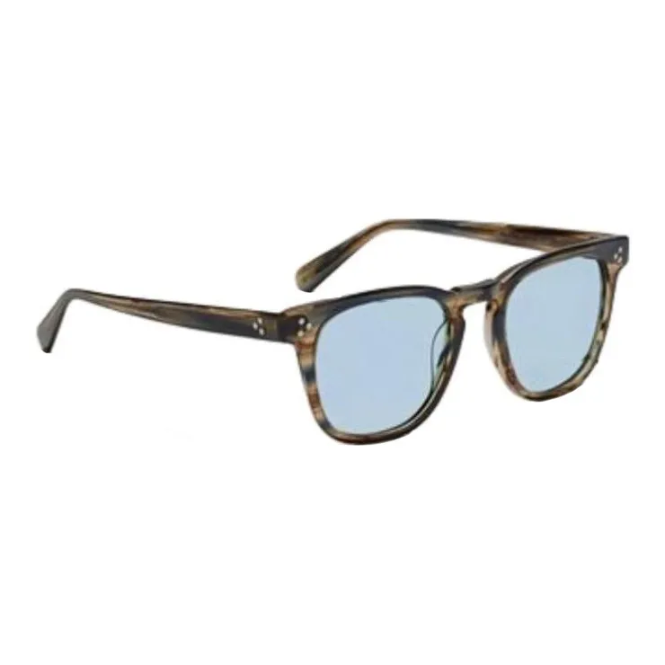 MOSCOT Acetate Oval Sunglasses Unisex Brown-1