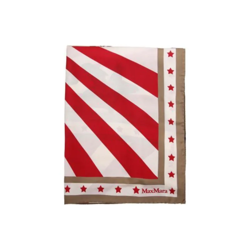 MaxMara Logo Printed Scarf-1