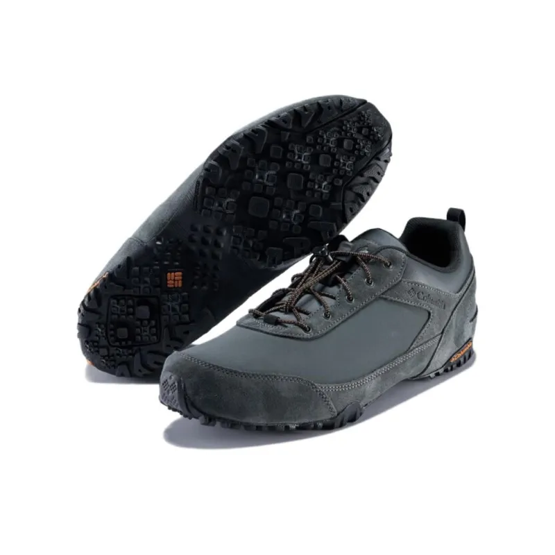 Columbia Wear Resistant Low Top Trekking Shoes Men's Gray-3