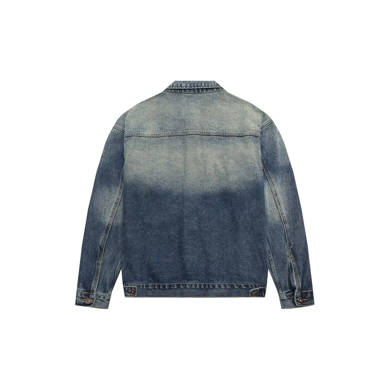 JASONWOOD Cowboy On The Run Denim Jacket Unisex Nostalgic Blue-1