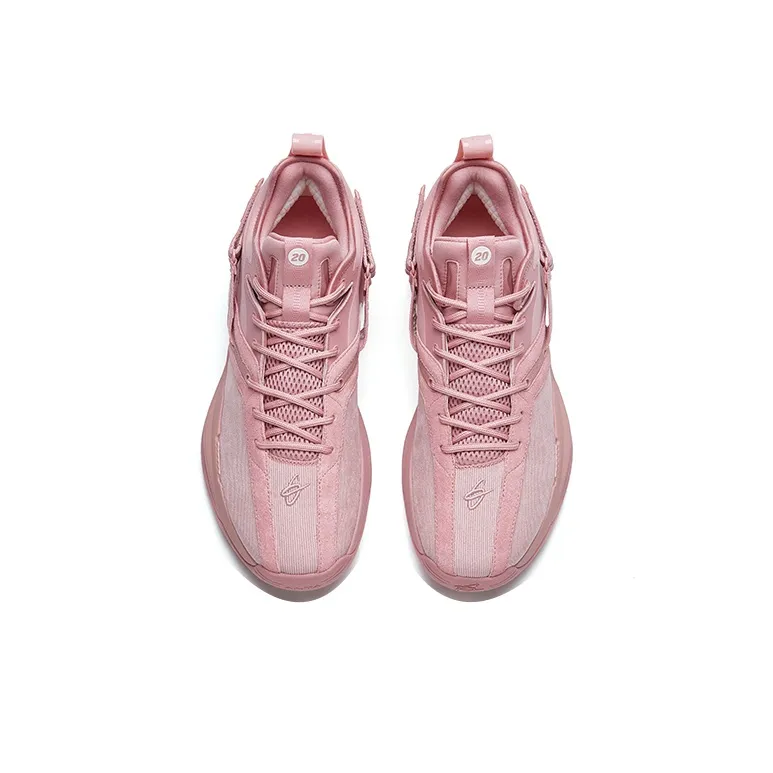 Anta GH3 Gordon Hayward Durable Breathable Low Top Basketball Shoes Men's Pink-3