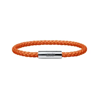 HERMES Palladium-Plated Bangles Unisex