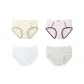 B Set-Macaron Contrast-Yellow Cream+Light Purple+Blue+Green