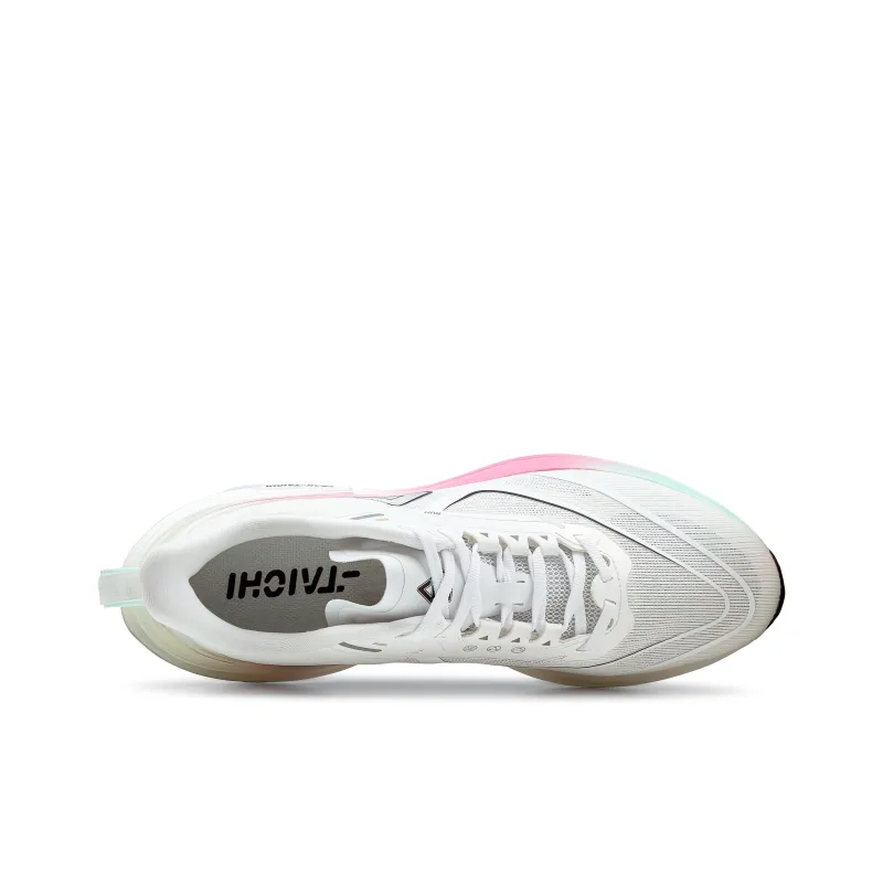 PEAK State Pole 6.0 Running Shoes Men Low Top White/Pink Purple-3