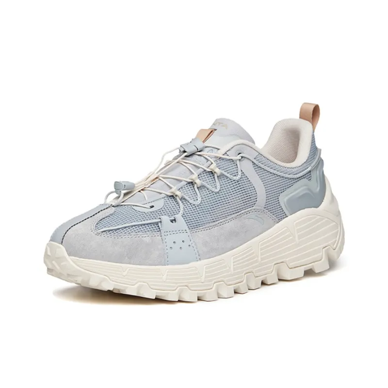 Anta Star Distance Cushioning Anti-Slip And Wear-Resistant Breathable Coverage Low-Top Running Shoes Men's Cloud Gray-1