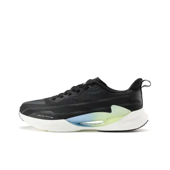 PEAK Flying Feather 004pro Slip Resistant Breathable Low Top Running Shoes Men's Black