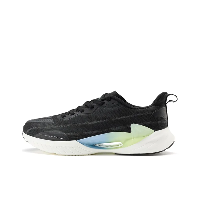 PEAK Flying Feather 004pro Slip Resistant Breathable Low Top Running Shoes Men's Black-0
