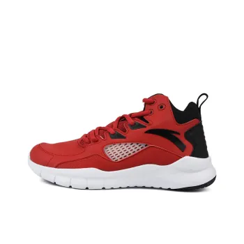 Anta Star Trail 4 KT Cushioning High Top Basketball Shoes Men's Red