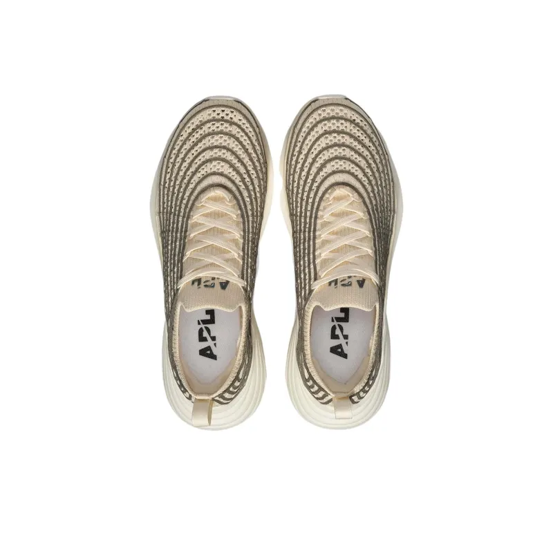 APL ATHLETIC PROPULSION LABS TechLoom Zipline Low-Top Casual Shoes Women's Beige Black-2