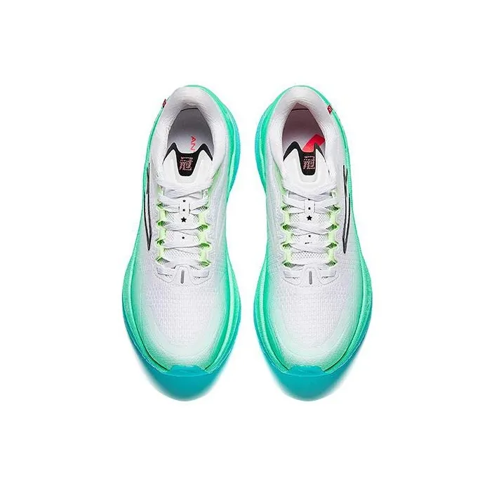 Anta Champion 2nd Gen Pro Low Top Running Shoes Men's Green-2