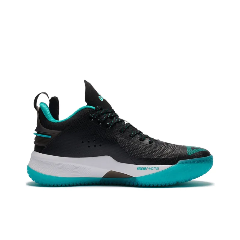 PEAK Taichi, Cold Front Low Top Performance Basketball Shoes Men's Black Blue-1