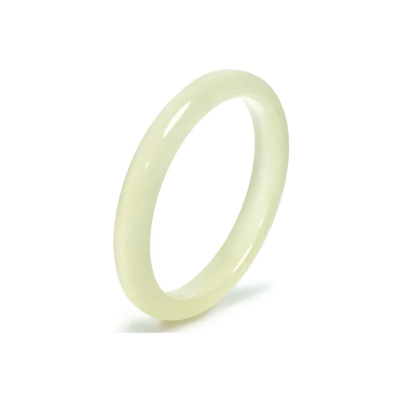 STYLEJING Chalcedony Jade Bangles Women's-28