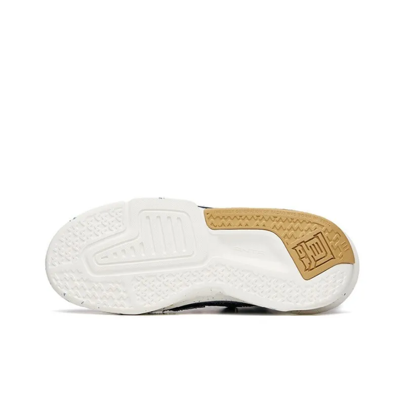 Anta Bastard 3 Low Top Skateboard Shoes Women's Blue-3