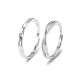 Encounter Couple Rings 999 Fine Silver Edition