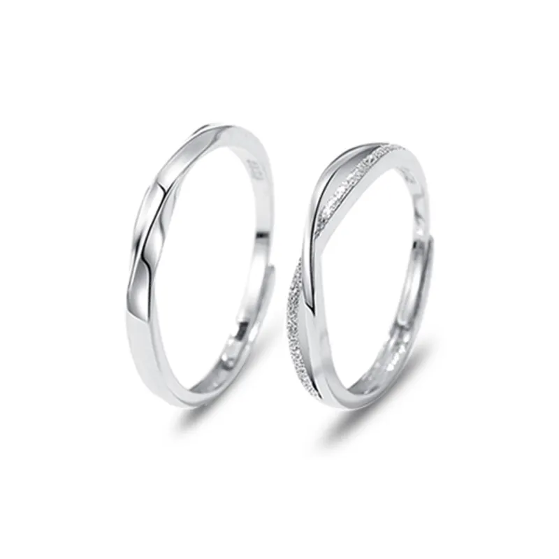 Asia Star Sterling Silver/S 925 Sterling Silver Rings Unisex-0