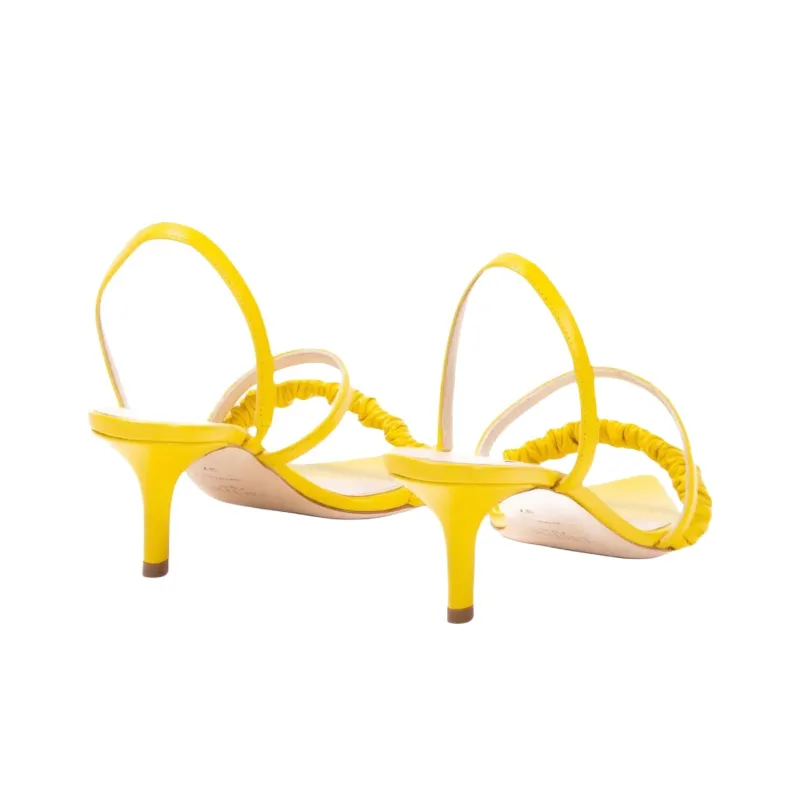 Elleme Couchou One Strap Sandals 6.5cm Women's Yellow-5