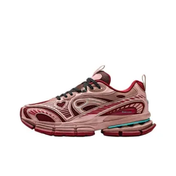 Anta Champion All Weather Series Anti Slip Wear Resistant Low Top Casual Shoes Women's Red Black