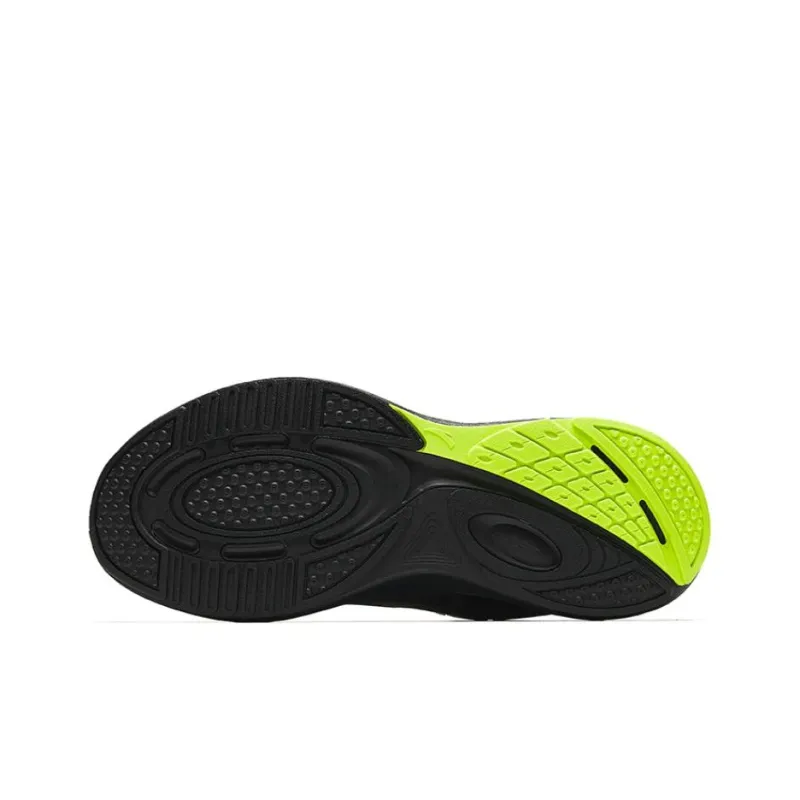 Anta C37+ Cushioning Rebound Low Top Running Shoes Men's Black Green-4