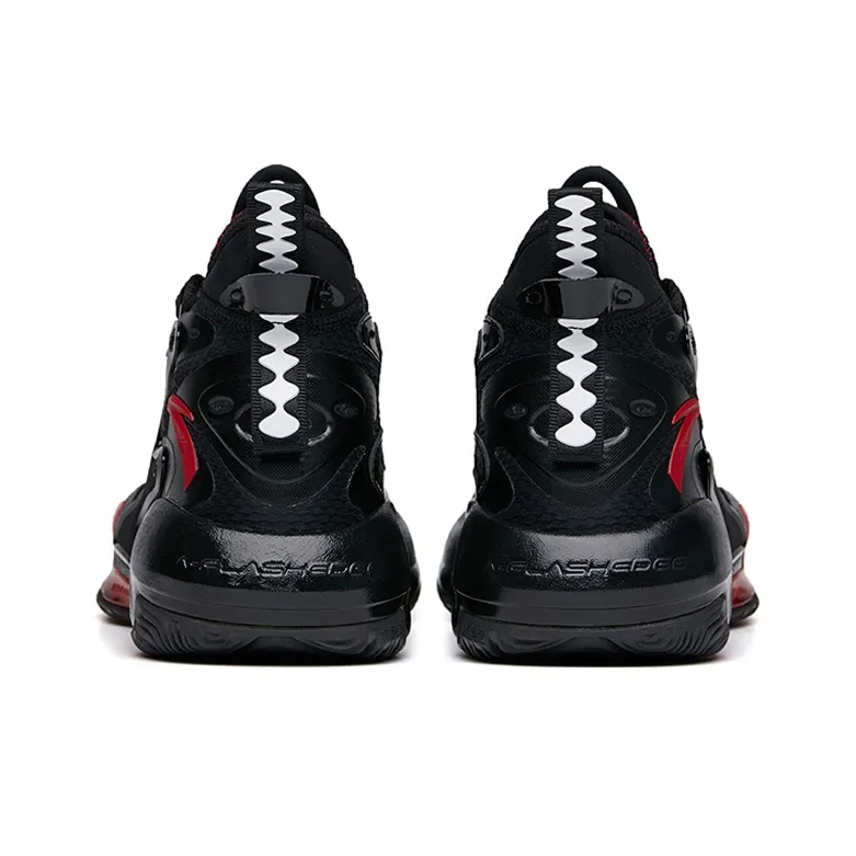 MARVEL x Anta Berserk 3 Venom Wear Resistant Slip Resistant High Top Basketball Shoes Men's Black Red-3