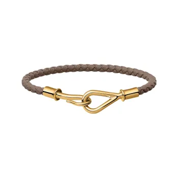 HERMES Bangles Women's Elephant Gray