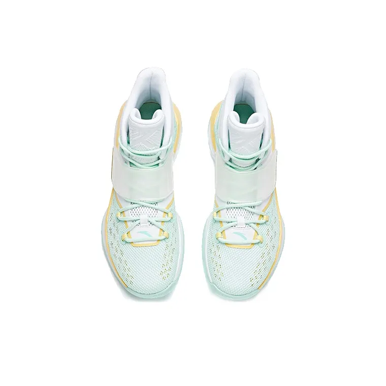 ANTA KT Ice Basketball Shoes Men High Top Porcelain Green/ANTA White/Light Yellow-3