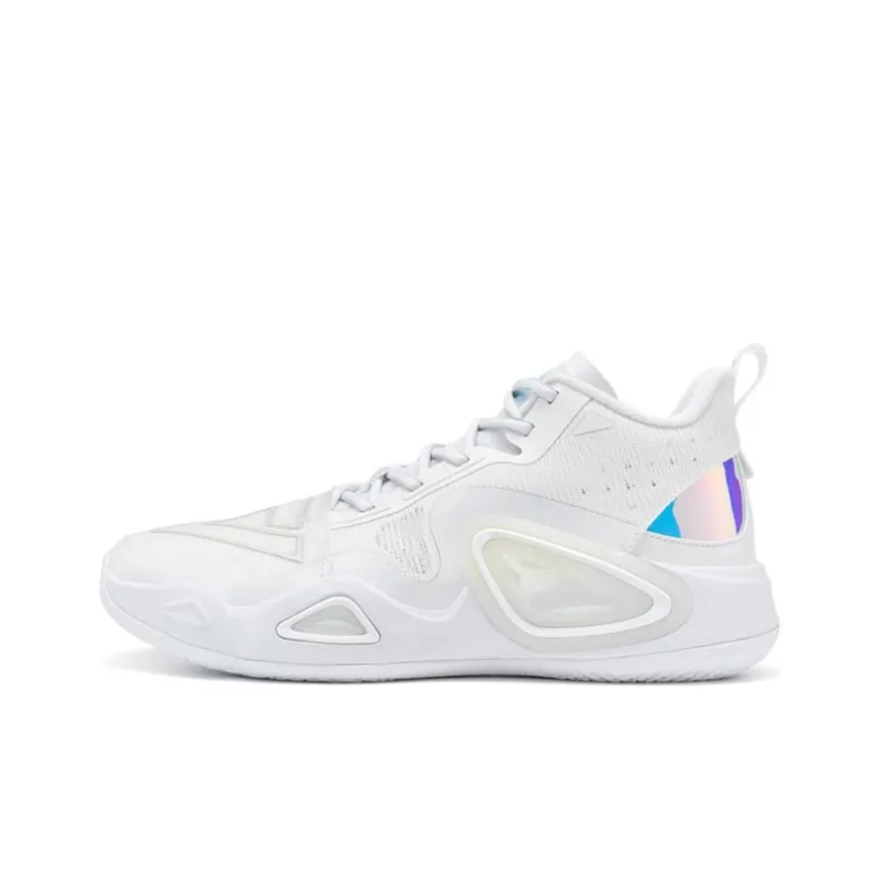 PEAK State Extreme Triangle 2.0 Basketball Shoes Men Mid Top Sky Blue-5