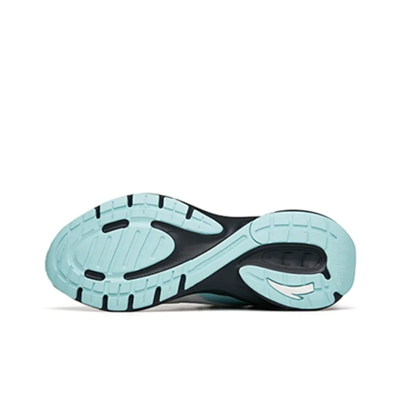 Anta Tron 1.5 Cushioned Slip-Resistant Abrasion-Resistant Breathable Low-Top Running Shoes Men's White Blue Black-5
