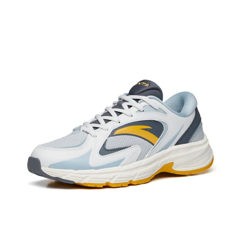 Anta AT952 Breathable Low-Top Sports Casual Shoes Men's Cloud Gray-2