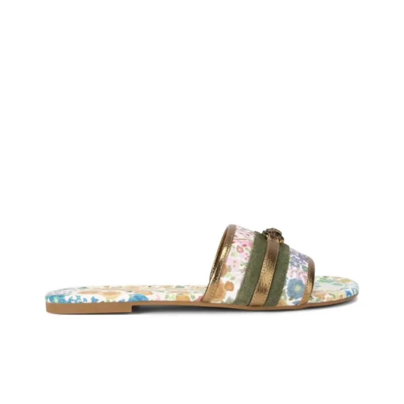 Kurt Geiger London Slide Slippers Women's Gold-1