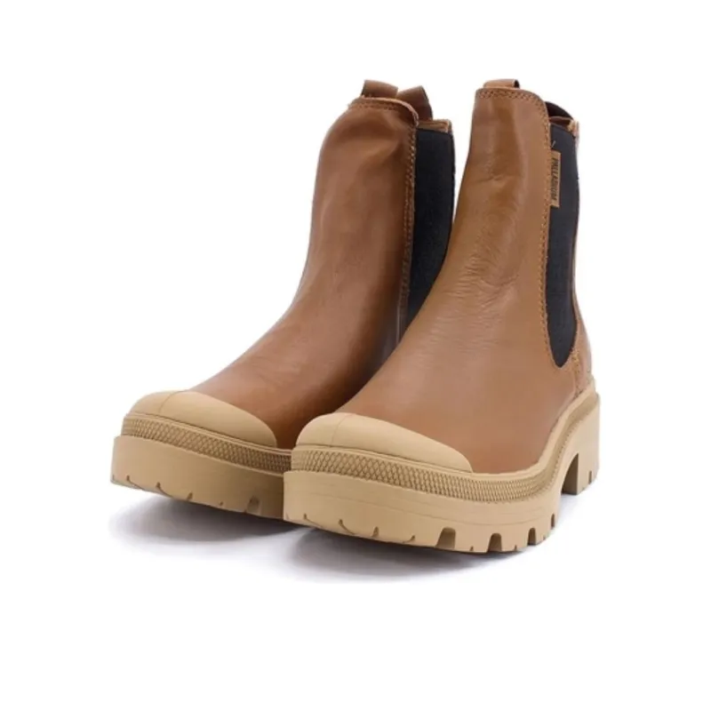 Palladium Crew Chelsea Boots Unisex Brown-3