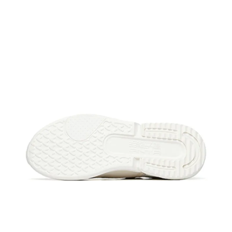 Anta Rubik's Cube Cushioning Anti-Slip And Wear-Resistant Low-Top Casual Shoes Men's Gray White-5