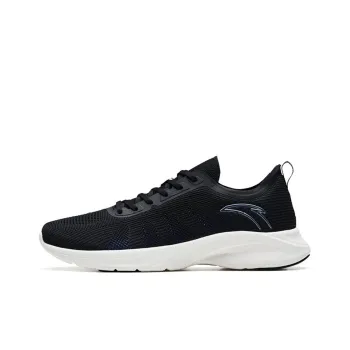 Anta Hydrogen Run III Cushioned Anti Slip Wear Resistant Breathable Lightweight Low Top Running Shoes Men's Black