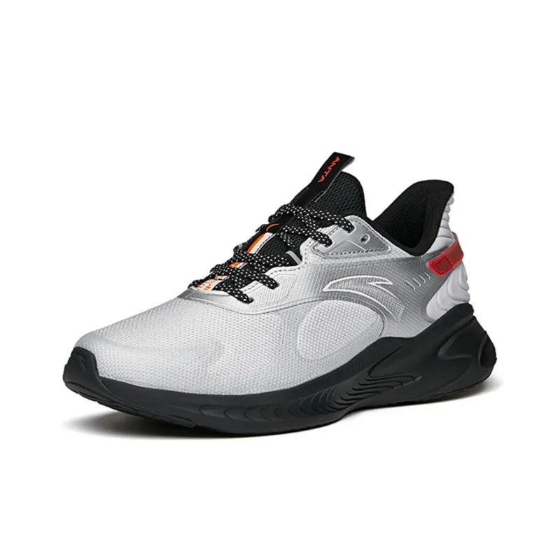 Anta Rocket 2.0 Slip Resistant, Abrasion Resistant, Lightweight Low Top Running Shoes Men's Silver-2