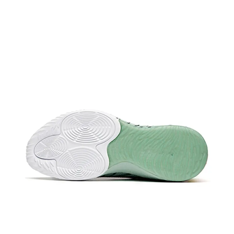 Anta Hayward GH1 Low Cushioning Anti Slip Wear Resistant Breathability Low Top Basketball Shoes Men's Green-5