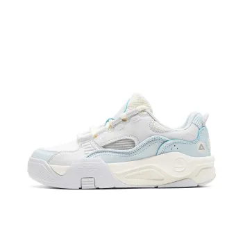 PEAK State Pole Roaming Coverage Cushioning Lightweight Low Top Skateboard Shoes Women's Light Gray Light Blue
