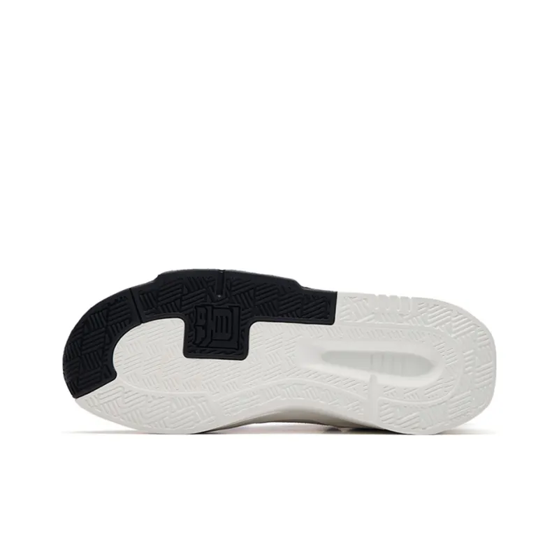 Anta Bastard 4 Low-Top Skateboard Shoes Men's Oatmeal Gray-4