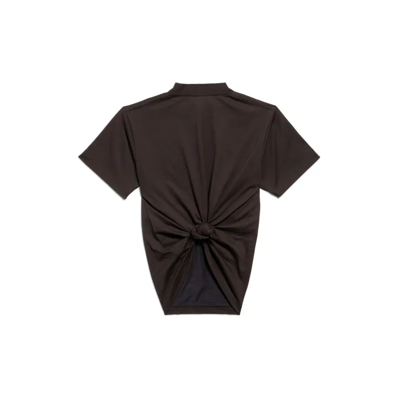 Balenciaga T Shirt, Regular Fit Women's Black-1