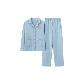 MADALLO Pajama Set Women's Pink Blue