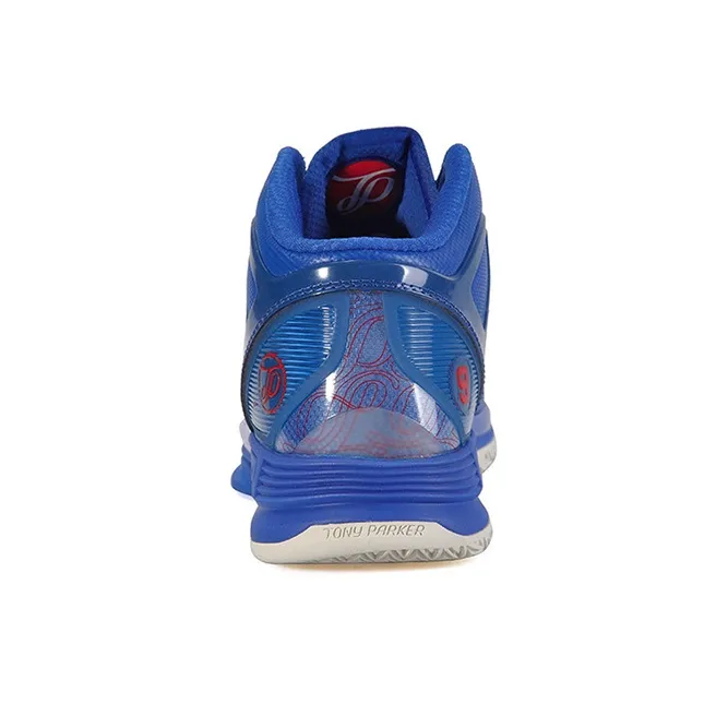 PEAK Parker II Cushioning Mid-Top Performance Basketball Shoes Men's Colorful Blue-3